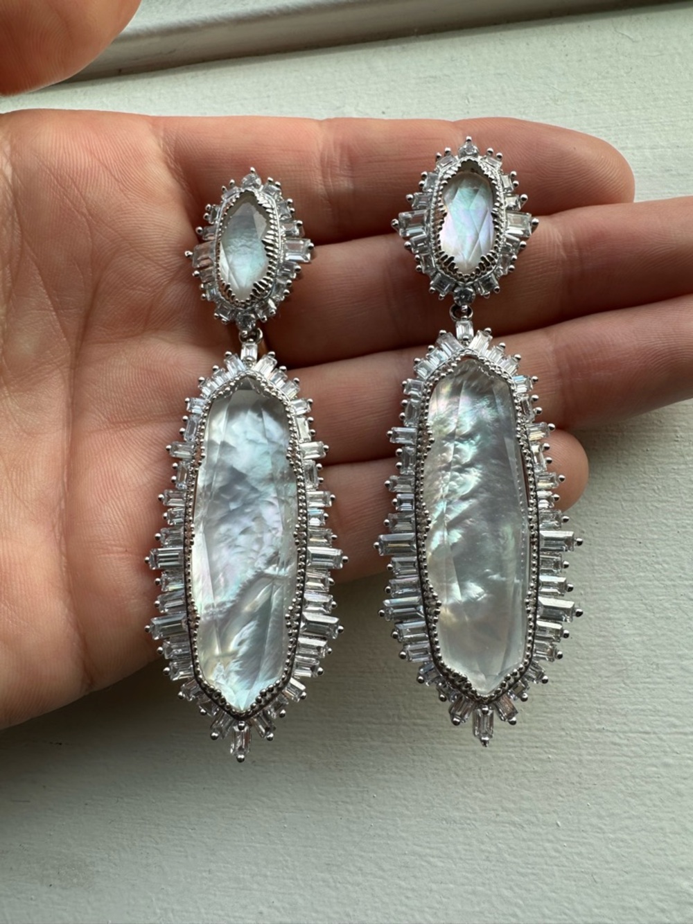 Kendra Scott Katrina Mother of Pearl Drop Earrings